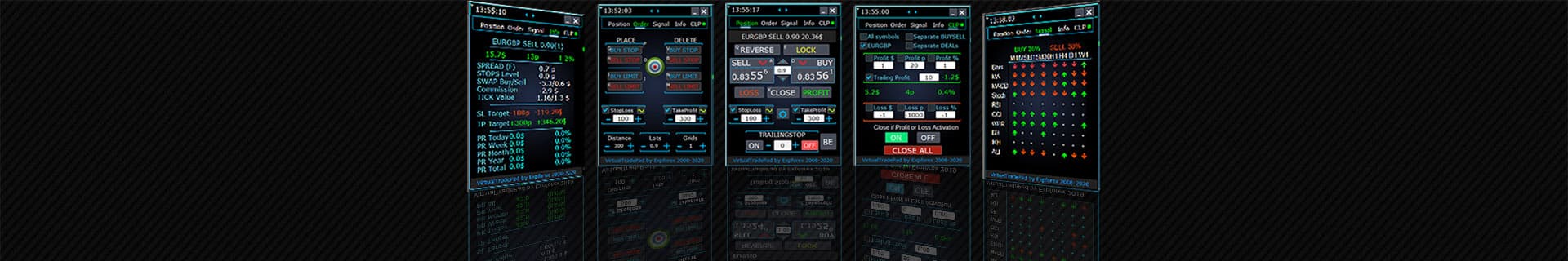 VirtualTradePad Торговая панель для MetaTrader