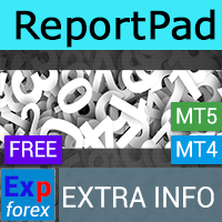 Ind - Extra Report Pad -Анализ торгового счета в реальном времени. MyFxBook в кармане или Дневник трейдера