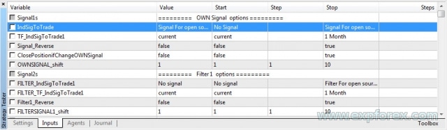 Settings tab screenshot
