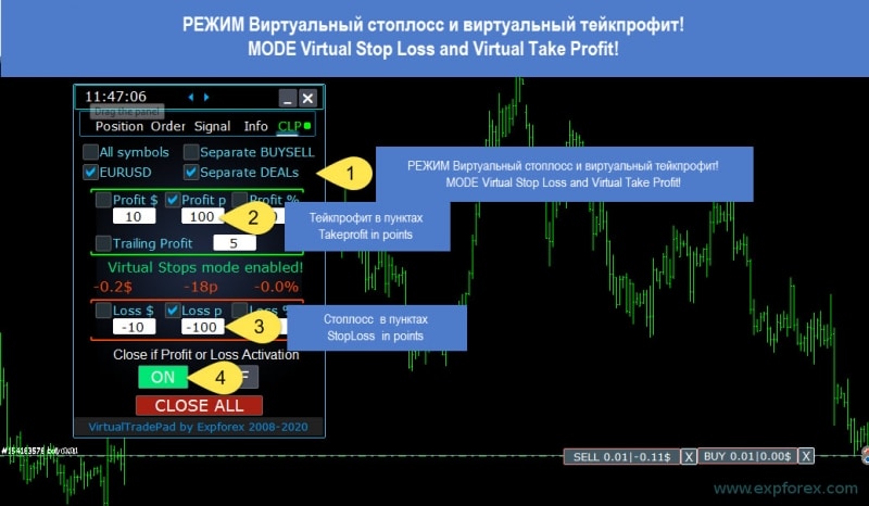 Закрытие по общему профиту с указанных пар / Стол заказов MQL / OpenTraders - блогплатформа для трейдеров финансовых рынков