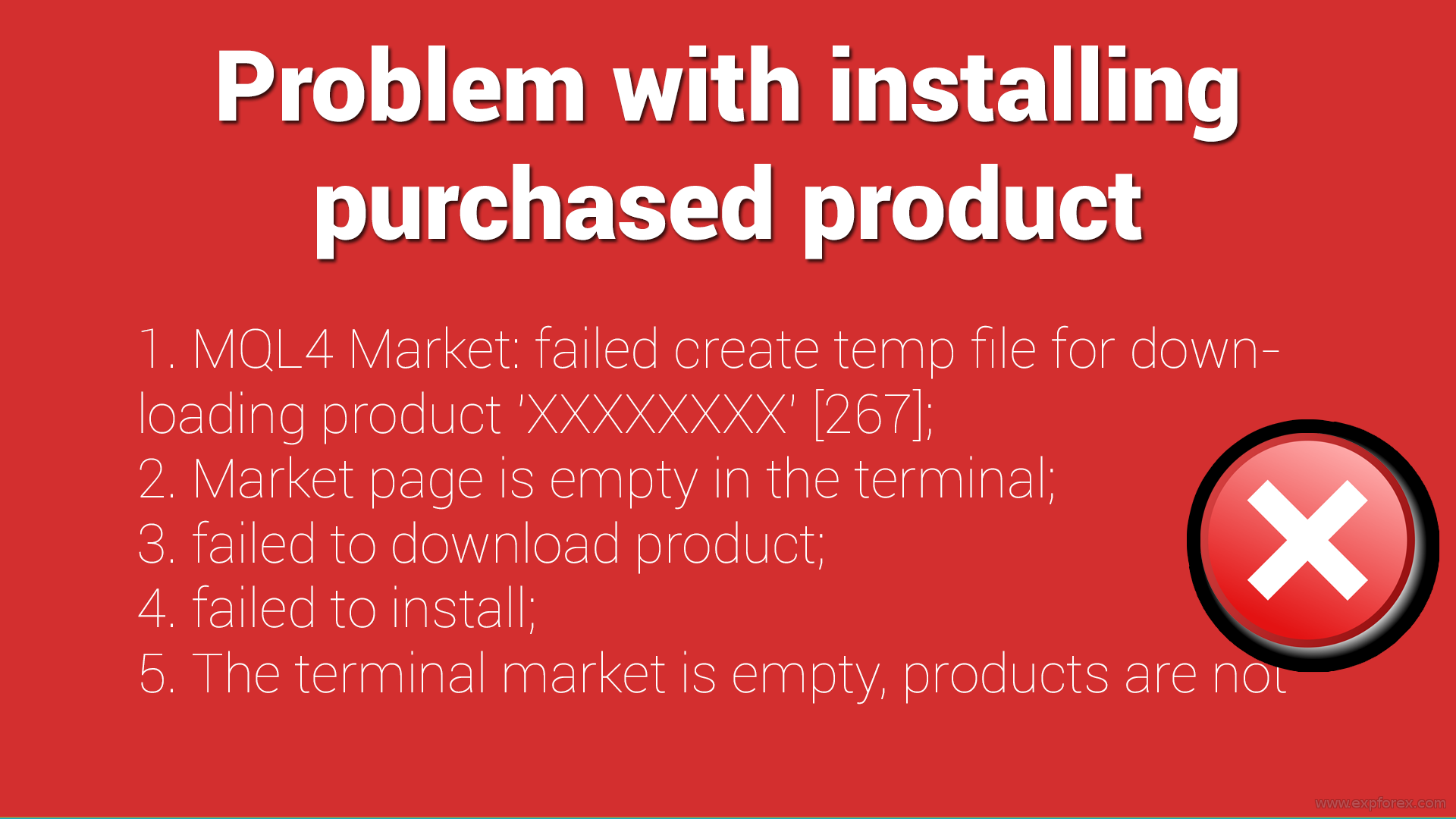 Market MQL5 problem with installing Expert Advisor ...